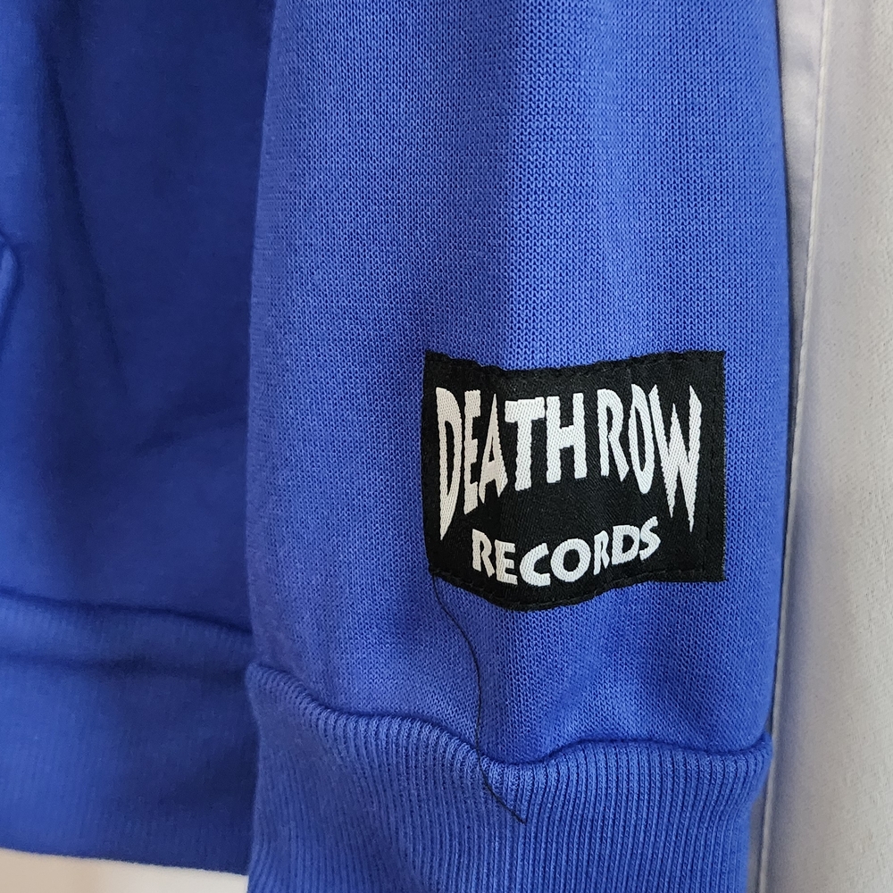 Crooks & Castles Blue Death Row Records Hoodie - Picture 3 of 4